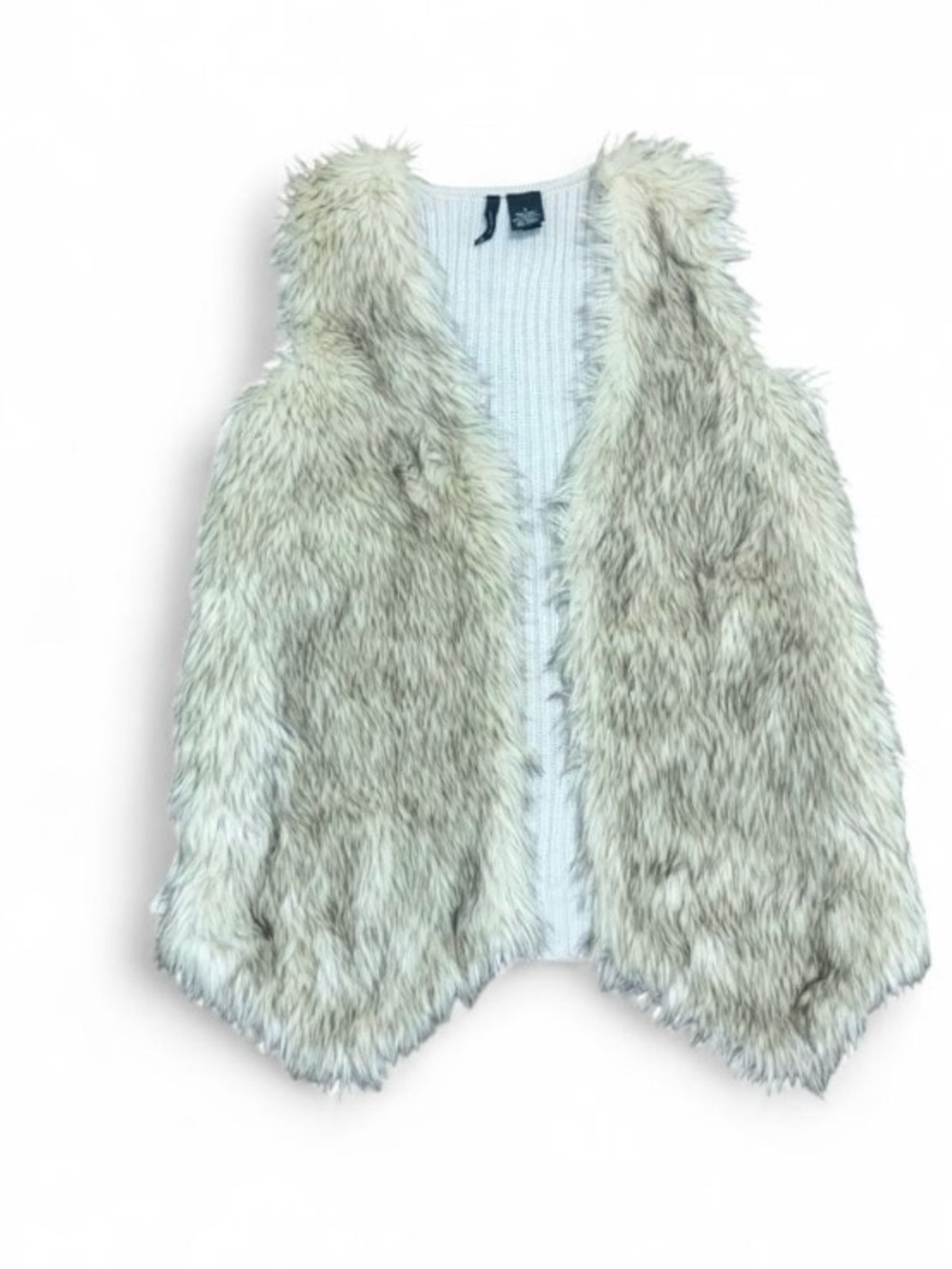 Faux fur vest